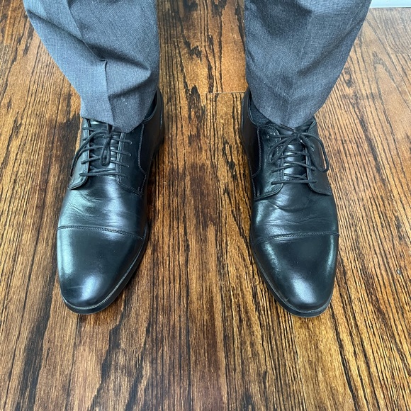 Cole Hann - black dress shoes. Size 13w - Picture 4 of 5